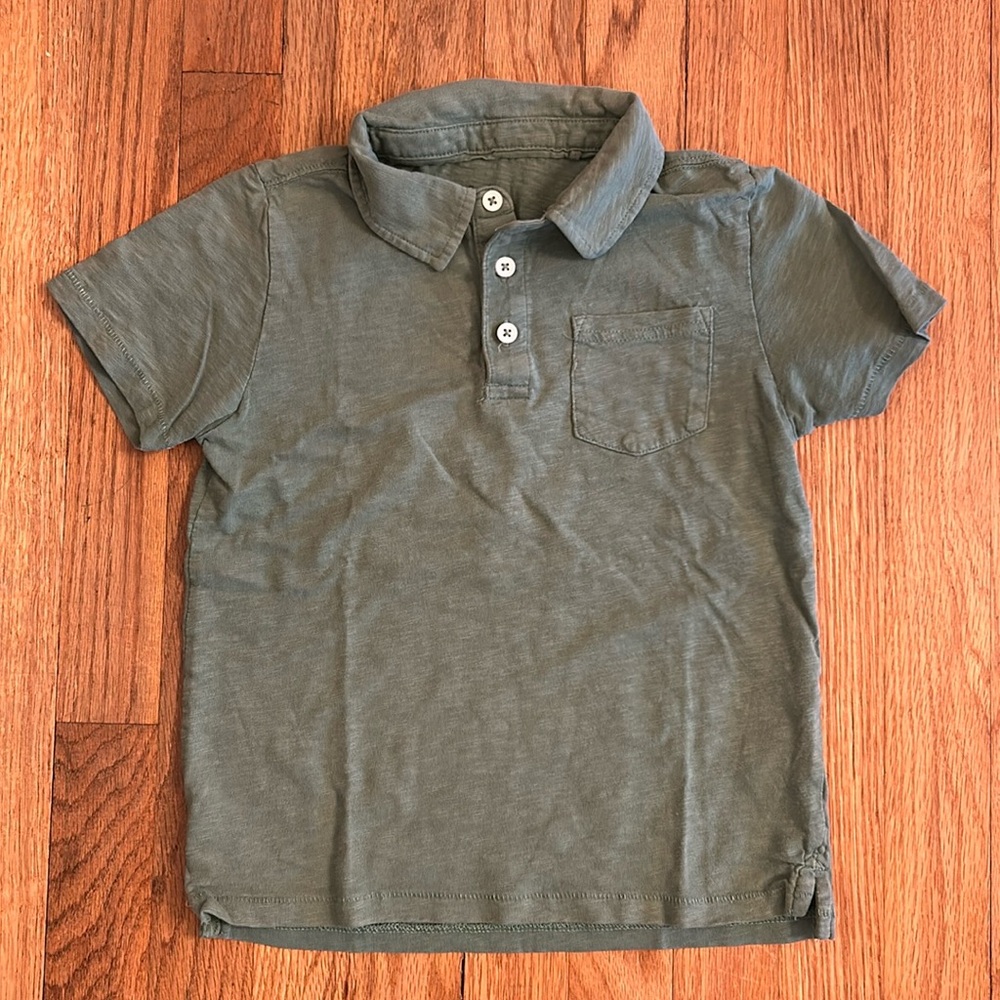 Kids Green Boden Polo